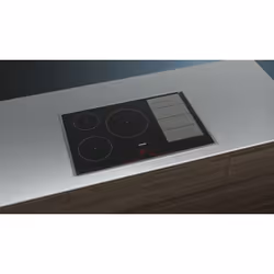 Siemens EX845LVC1E plaque Noir, Acier inoxydable Intégré Plaque avec zone à induction 5 zone(s)