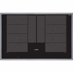 Siemens EX845LYC1E plaque Noir, Acier inoxydable Intégré Plaque avec zone à induction 4 zone(s)
