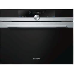 Siemens CF634AGS1 micro-onde Intégré 36 L 900 W Noir, Argent