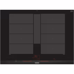 Siemens EX775LYE4E, Noir, Intégré, Plaque avec zone à induction, 4 zone(s), 4 zone(s), Régulier