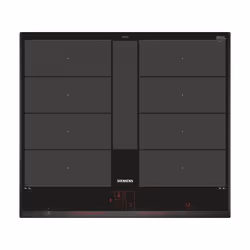 Siemens EX651LYC1F, Noir, Intégré, Plaque avec zone à induction, Verre-céramique, 4 zone(s), 4 zone(s)