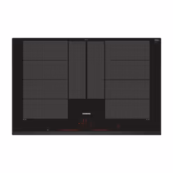 Siemens iQ700 EX851LYC1F, Noir, Intégré, Plaque avec zone à induction, 4 zone(s), 4 zone(s), Régulier