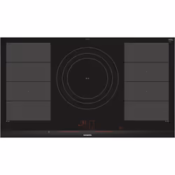 Siemens EX975LVV1E, Noir, Intégré, Plaque avec zone à induction, Vitrocéramique, 5 zone(s), 5 zone(s)