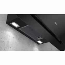 Siemens LC87KHM60 hotte Montée au mur Noir, Acier inoxydable 680 m³/h A