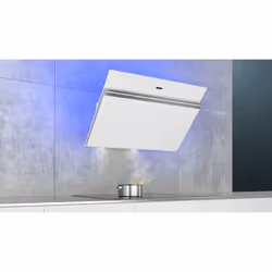 Siemens iQ500 LC91KWW20 hotte Monté au mur Aluminium, Blanc 950 m³/h A+