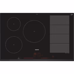 Siemens EX851LVC1F, Noir, Intégré, Plaque avec zone à induction, Verre-céramique, 5 zone(s), 5 zone(s)