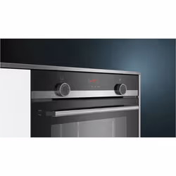 Siemens iQ300 HB574AER0 four 71 L 3600 W A Noir, Acier inoxydable