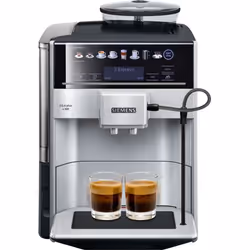 Siemens EQ.6 plus s300, Machine à expresso, 1,7 L, Café en grains, Café moulu, Broyeur intégré, 1500 W, Noir, Gris