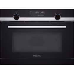 Siemens iQ500 CP565AGS0, Intégré, Micro-onde combiné, 36 L, 1000 W, Rotatif, Tactile, Acier inoxydable