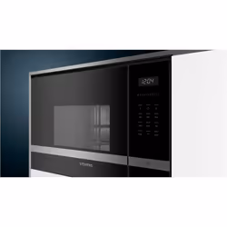 Siemens iQ500 BE525LMS0 micro-onde Intégré Micro-onde combiné 20 L 800 W Noir, Acier inoxydable