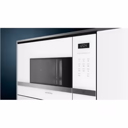 Siemens iQ500 BF555LMW0 micro-onde Intégré Micro-onde simple 25 L 900 W Blanc