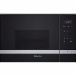 Siemens BE555LMS0, Intégré, Micro-ondes grill, 25 L, 900 W, Tactile, Acier inoxydable