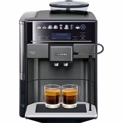 Siemens EQ.6 plus TE657319RW, Machine à expresso, 1,7 L, Café en grains, Café moulu, Broyeur intégré, 1500 W, Noir, Gris