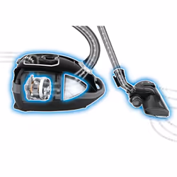 Siemens VSZ7442S Aspirateur Aspirateur réservoir cylindrique Sec 650 W Sac à poussière - Vue supplémentaire 4