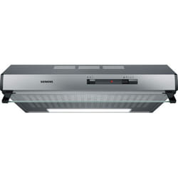 Siemens iQ100 LU62LFA51 hotte Monté au mur Argent 250 m³/h D