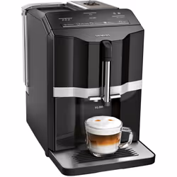 Siemens iQ300 TI351209RW, Machine à expresso, 1,4 L, Café en grains, Broyeur intégré, 1300 W, Noir