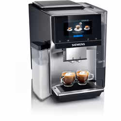 Siemens iQ700 TQ707R03, Machine à expresso, 2,4 L, Café en grains, Broyeur intégré, 1500 W, Noir, Acier inoxydable