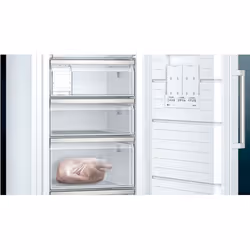 Siemens iQ500 GS58NAWDV congélateur Congélateur vertical Pose libre 366 L D Blanc