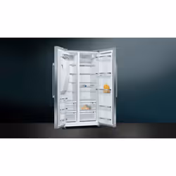 Siemens iQ500 KA93DAIEP frigo américain Pose libre 562 L E Acier inoxydable - Vue supplémentaire 4