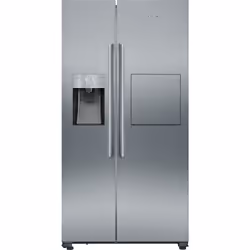 Siemens iQ500 KA93GAIEP, Pose libre, Américain, Acier inoxydable, LED, Verre, 560 L