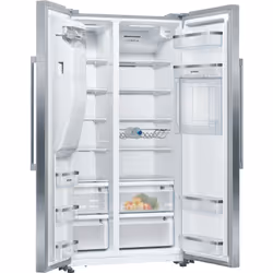 Siemens iQ500 KA93GAIEP frigo américain Pose libre 560 L E Acier inoxydable