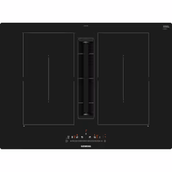 Siemens iQ500 ED711FQ15E, Noir, Intégré, 70 cm, Plaque avec zone à induction, Verre-céramique, 4 zone(s)