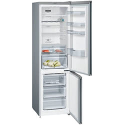 Siemens iQ300 KG36NXIEA réfrigérateur-congélateur Pose libre 326 L E Acier inoxydable