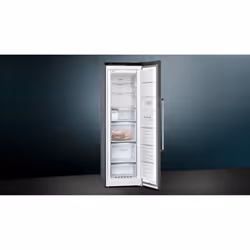 Siemens iQ500 GS36NAXEP congélateur Congélateur vertical Pose libre 242 L E Noir