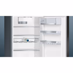 Siemens iQ500 KG39E8XBA réfrigérateur-congélateur Pose libre 343 L B Noir, Acier inoxydable