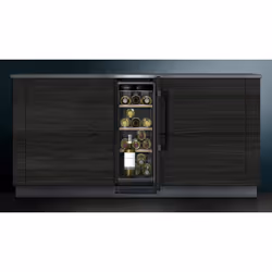 Siemens iQ500 KU20WVHF0 refroidisseur à vin Refroidisseur de vin compresseur Intégré Noir 21 bouteille(s)