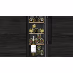 Siemens iQ500 KU20WVHF0 refroidisseur à vin Refroidisseur de vin compresseur Intégré Noir 21 bouteille(s)