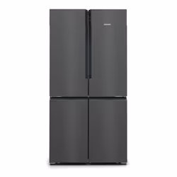 Siemens iQ500 KF96NAXEA, Pose libre, Porte française, Noir, Acier inoxydable, CCC, 605 L, SN-T