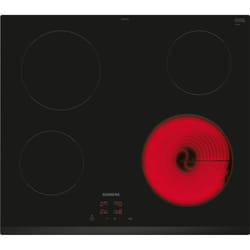 Siemens iQ100 ET63RBEA8E plaque Noir Intégré 59.2 cm Céramique 4 zone(s)