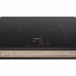 Siemens iQ100 EU63KBJB5E plaque Noir Intégré 60 cm Plaque avec zone à induction 3 zone(s)