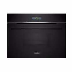Siemens iQ700 CD714GXB1, Petit, 38 L, 30 - 100 °C, Noir, Tactile, En haut devant