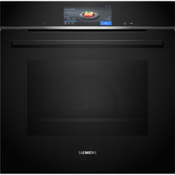Siemens iQ700 HB778G3B1 four 71 L A+ Noir, Acier inoxydable