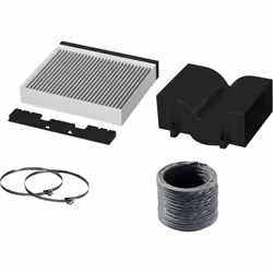 Siemens LZ11CBI14, Kit de recyclage pour hotte, Noir, Gris, Siemens, 200 g, 325 mm, 365 mm