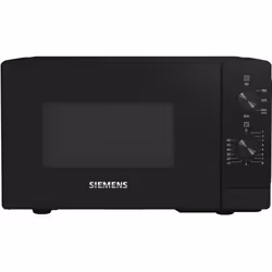 Siemens iQ300 FF020LMB2, Sur toute la gamme, Micro-onde simple, 20 L, 800 W, Rotatif, Noir