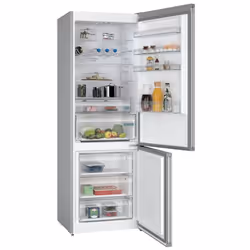 Siemens iQ300 Stand-Kuehl-Gefrierkombination KG49NXIDF réfrigérateur-congélateur Pose libre 440 L D Acier inoxydable