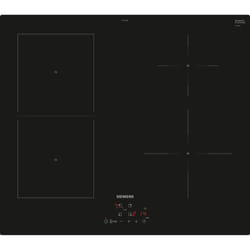 Siemens iQ500 EE611BPB5E plaque Noir Intégré 60 cm Plaque avec zone à induction 4 zone(s)