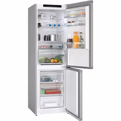 Siemens iQ300 KG36NEICF réfrigérateur-congélateur Pose libre 321 L C Acier inoxydable