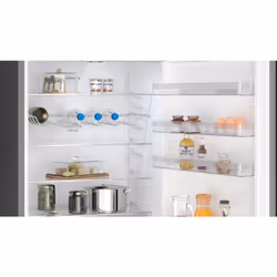 Siemens iQ300 KG49NXXCF réfrigérateur-congélateur Pose libre 440 L C Noir, Acier inoxydable