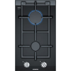 Siemens iQ700 ER3A6BB70 plaque Noir Intégré 30 cm Gaz 2 zone(s)