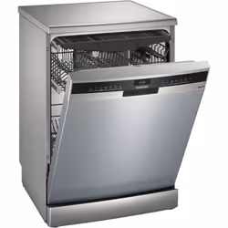 Siemens iQ300 SN23EI00ME, Pose libre, Taille maximum (60 cm), Acier inoxydable, Noir, Boutons, 1,75 m