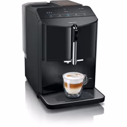 Siemens EQ.300 TF301E09, Machine à expresso, 1,4 L, Café en grains, Café moulu, Broyeur intégré, 1300 W, Noir
