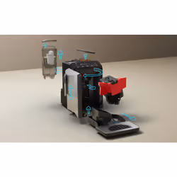 Siemens EQ.300 TF303E07 Machine à expresso Entièrement Automatique 1,4L - Vue supplémentaire 11