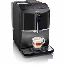 Siemens EQ.300 TF305EF9, Machine à expresso, 1,4 L, Café en grains, Broyeur intégré, 1300 W, Noir
