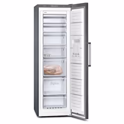 Siemens iQ300 GS36NVXEV congélateur Congélateur vertical Pose libre 242 L E Noir
