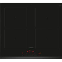Siemens iQ500 ED651HQB1E plaque Noir Intégré 60 cm Plaque avec zone à induction 4 zone(s)