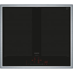 Siemens iQ700 EX645HXC1E plaque Noir Intégré 60 cm Plaque avec zone à induction 4 zone(s)